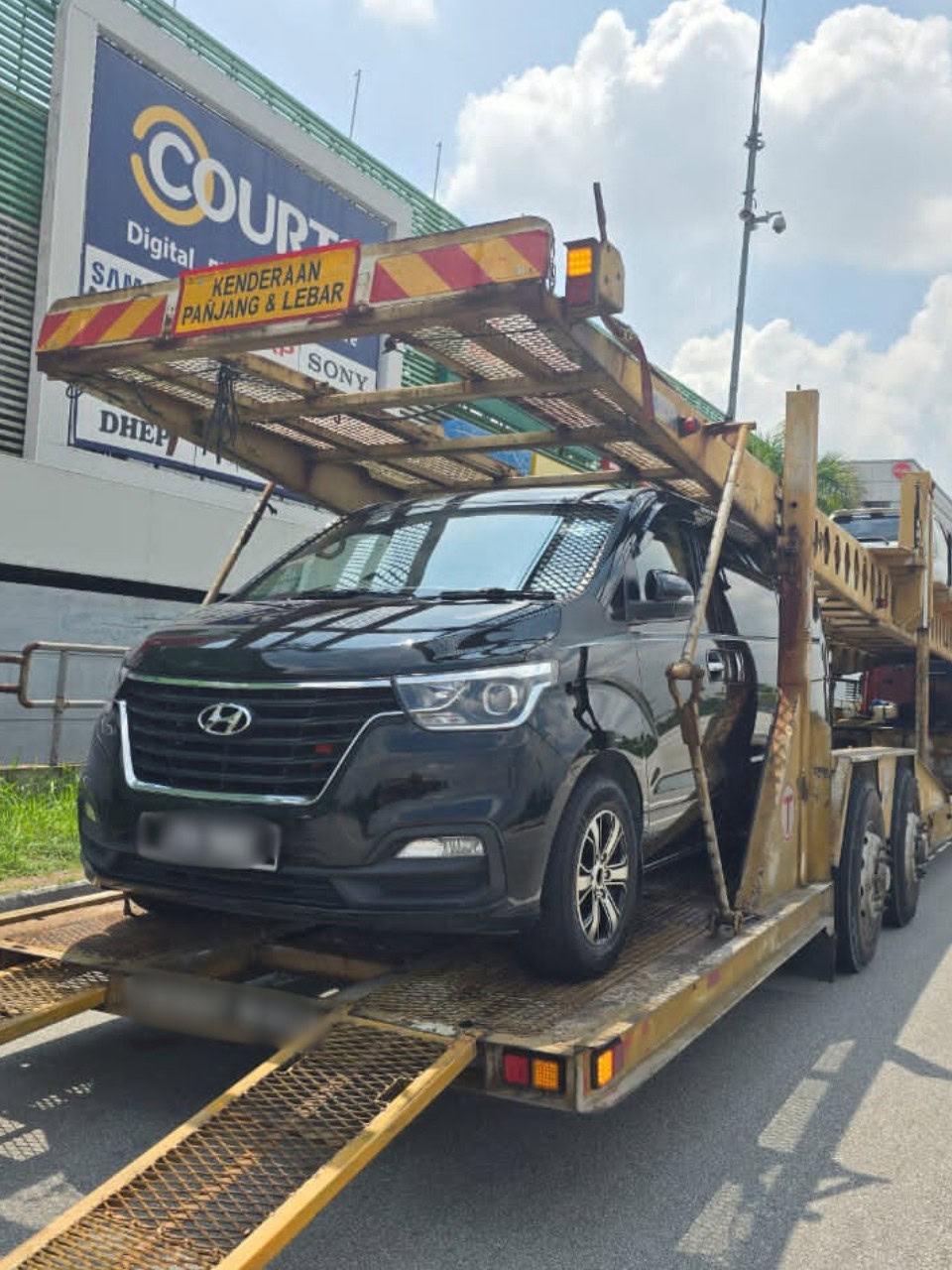 Penghantaran Kereta ke Semenanjung - Rekod 6